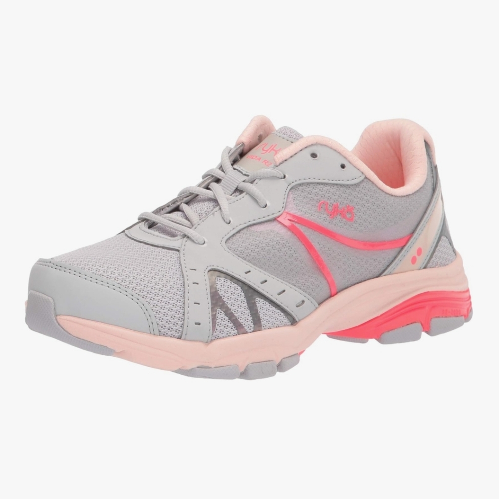RYKA VIDA RZX Women's Gray and Pink Athletic Trajning Shoes - BRAND NEW